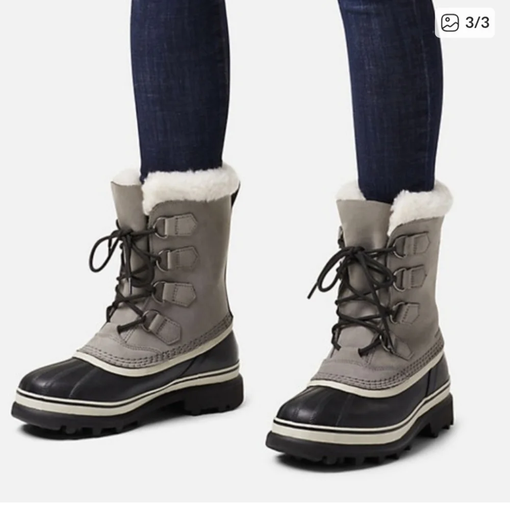 SOREL Caribou Boots Winter Outdoor Snow Waterproof